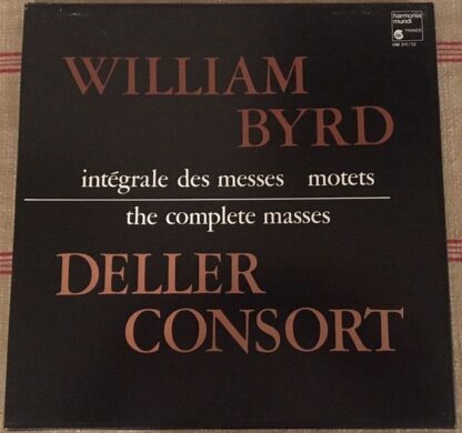 Harmonia Mundi HM 211/213 - William Byrd, Deller Consort - The C
