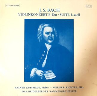 Sastruphon SM 007 010 - Johann Sebastian Bach, Rainer Kussmaul,