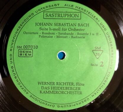 Sastruphon SM 007 010 - Johann Sebastian Bach, Rainer Kussmaul, - Image 4