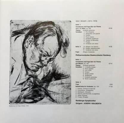 Telefunken 6.35053 DX - Max Reger, Joseph Keilberth, Philharmoni - Image 3