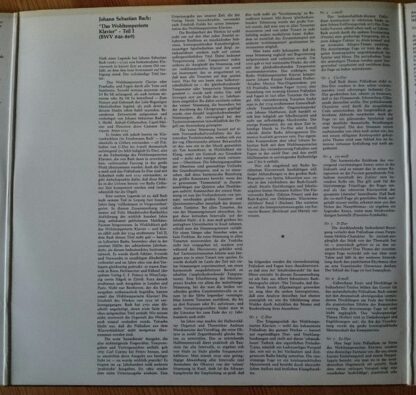 MPS 49 21552-0 - Johann Sebastian Bach, Friedrich Gulda - Das Wo - Image 5