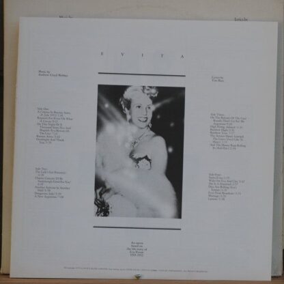 MCA Records MCX 503 - Andrew Lloyd Webber And Tim Rice - Evita - Image 9