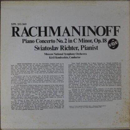 VOX (6) STPL 513.360 - Sergei Vasilyevich Rachmaninoff, Sviatosl - Image 2