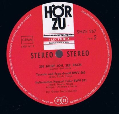 HÖR ZU SHZE 267 - Johann Sebastian Bach - 250 Jahre Joh. Seb. Ba - Image 4