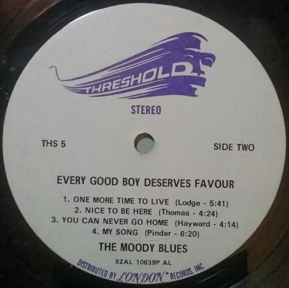 Threshold (5) THS 5 - The Moody Blues - Every Good Boy Deserves - Image 5