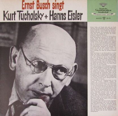 Deutsche Grammophon Gesellschaft Literarisches Arc 44 025 - Erns - Image 2