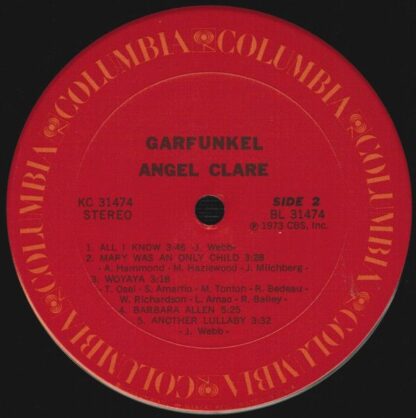 Columbia KC 31474 - Art Garfunkel - Angel Clare - Image 4