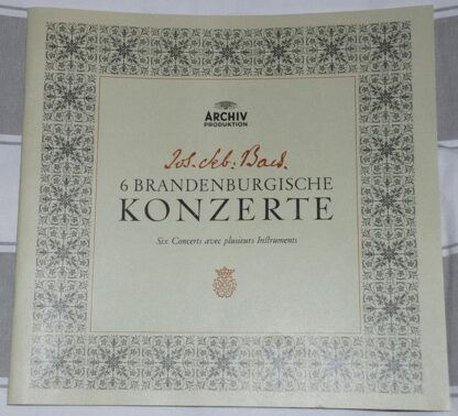Archiv Produktion 2708 013 - Johann Sebastian Bach, Münchener Ba - Image 4