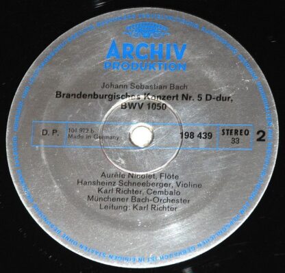 Archiv Produktion 2708 013 - Johann Sebastian Bach, Münchener Ba - Image 9