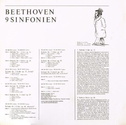 Wing Records 96 600 SAE - Ludwig van Beethoven, Gewandhausorches - Image 15
