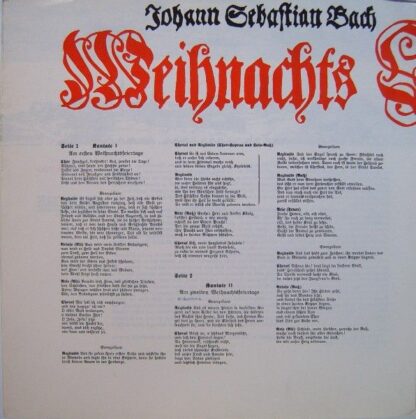 Dacapo 1C 147-28 583/5 - Johann Sebastian Bach, Agnes Giebel, Ma - Image 12