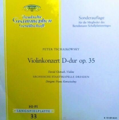 Deutsche Grammophon K 73 139 - Pyotr Ilyich Tchaikovsky, David O