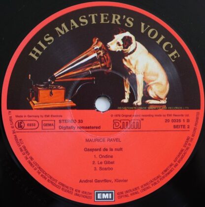 His Master's Voice 29 0325 1 - Andrei Gavrilov, London Symphony - Image 4