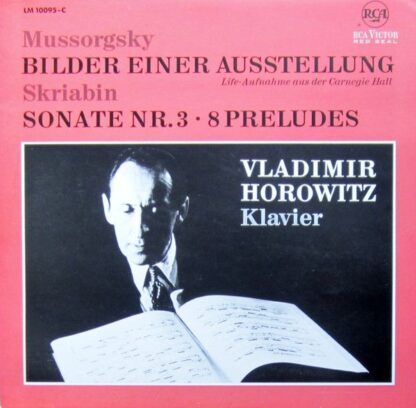 RCA Victor Red Seal LM 10095-C - Modest Mussorgsky, Alexander Sc