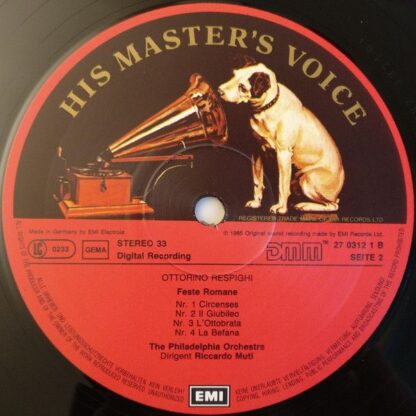 His Master's Voice 27 0312 1 - Ottorino Respighi, The Philadelph - Image 4