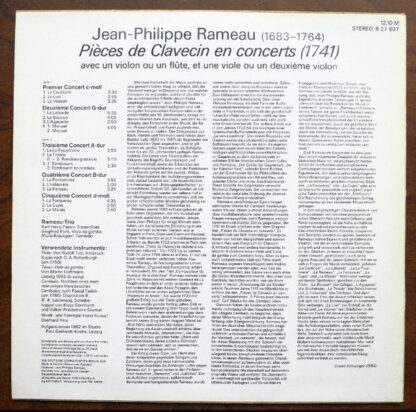 Eterna 8 27 697 - Jean-Philippe Rameau, Rameau-Trio - Pièces de - Image 2