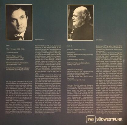 Südwestfunk SWF 58 - Sinfonieorchester Des Südwestfunks, Arthur - Image 2