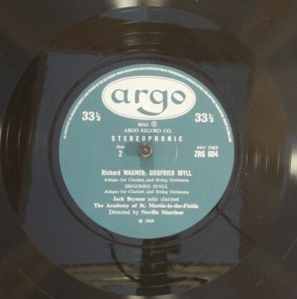 Argo ZRG 604 - Richard Strauss,Richard Wagner,The Academy Of St. - Image 4