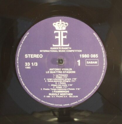 Queen Elisabeth Competition 1980 085 - Antonio Vivaldi, I Fiammi - Image 4