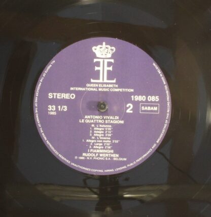 Queen Elisabeth Competition 1980 085 - Antonio Vivaldi, I Fiammi - Image 5