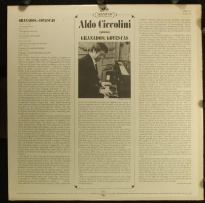 Seraphim S-60178 - Aldo Ciccolini - Granados: Goyescas - Image 4