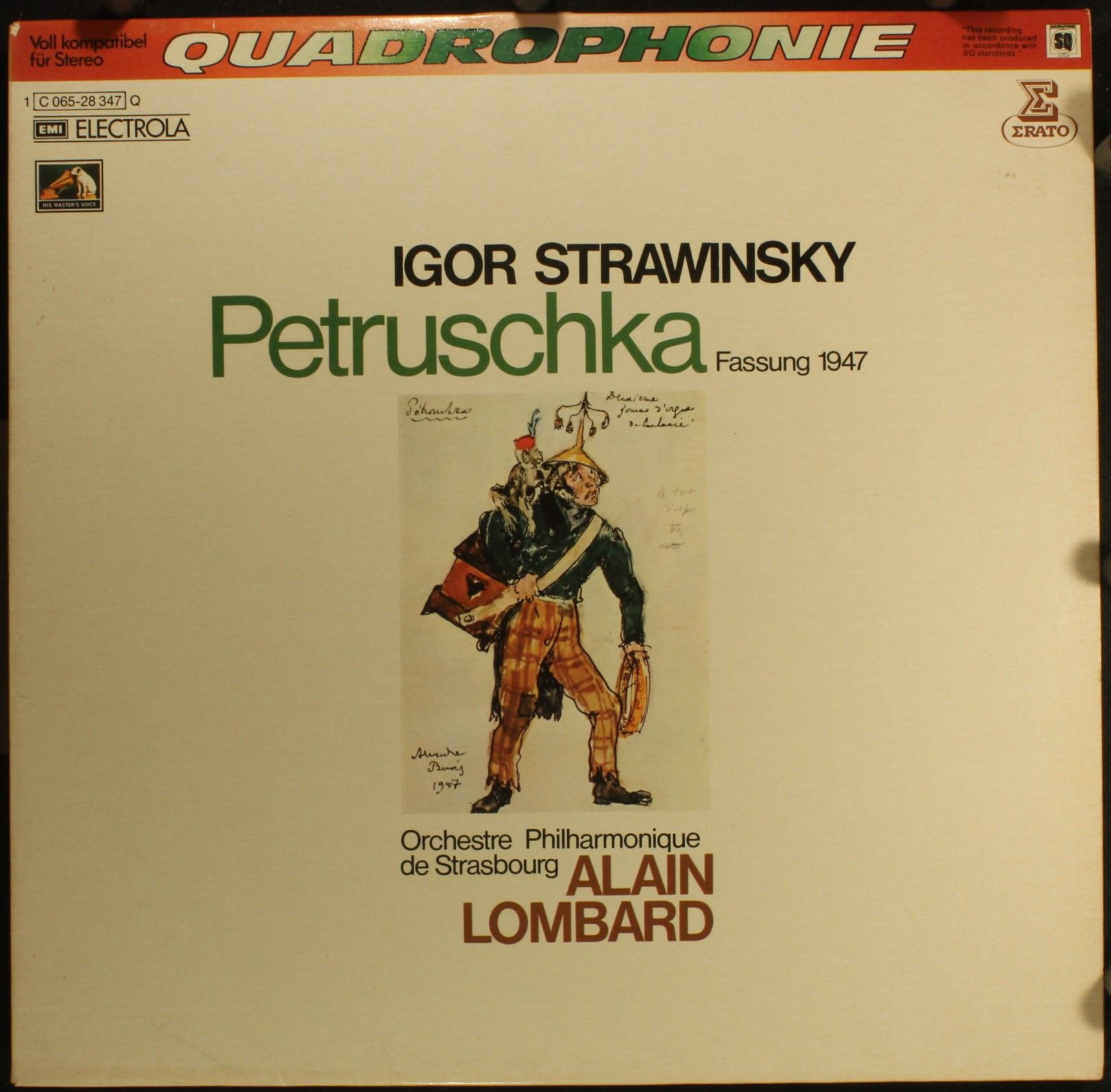 EMI 1C 065-28347Q - Igor Stravinsky, Alain Lombard, Orchestre Ph