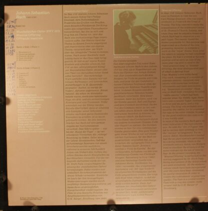 Philips 6780 016 - Johann Sebastian Bach, Isolde Ahlgrimm, Nikol - Image 2