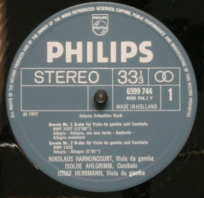 Philips 6780 016 - Johann Sebastian Bach, Isolde Ahlgrimm, Nikol - Image 7