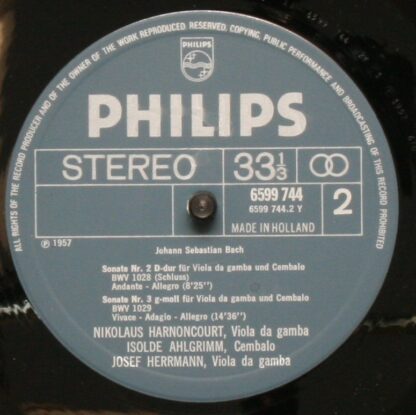 Philips 6780 016 - Johann Sebastian Bach, Isolde Ahlgrimm, Nikol - Image 8
