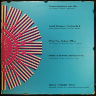 Donemus DAVS 6804 - Hendrik Andriessen, Wouter Paap, Anthon van