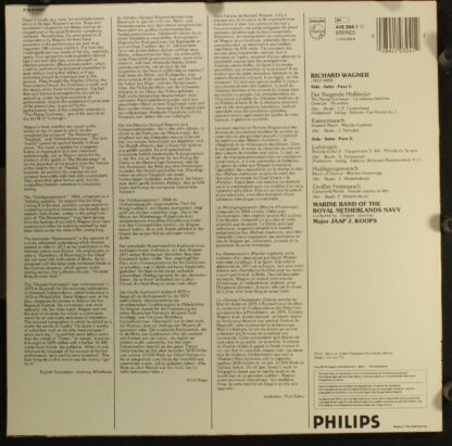 Philips 410 304-1 - Richard Wagner, De Marinierskapel der Konink - Image 2