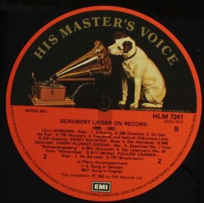 His Master's Voice RLS 766 - Franz Schubert - Schubert Lieder on - Image 5