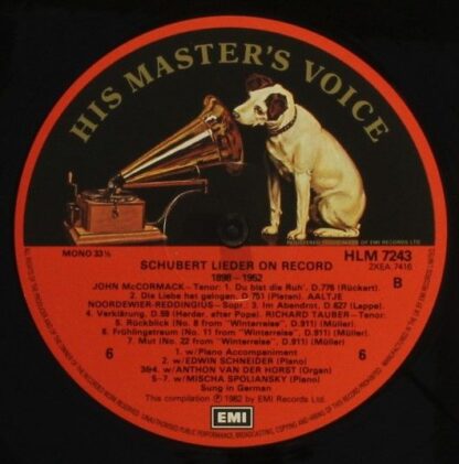 His Master's Voice RLS 766 - Franz Schubert - Schubert Lieder on - Image 9