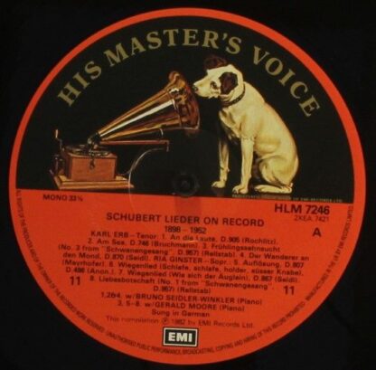 His Master's Voice RLS 766 - Franz Schubert - Schubert Lieder on - Image 14