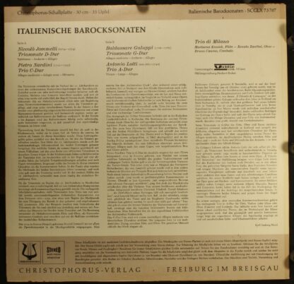 Christophorus SFGLP 78214 - Trio di Milano - Italienische Barock - Image 2