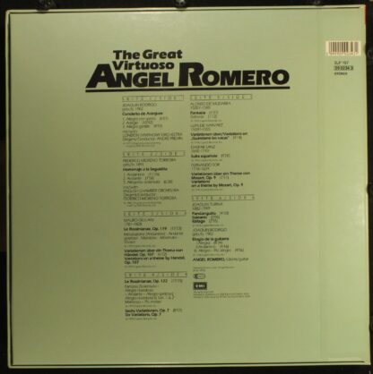 His Master's Voice 29 02343 - Angel Romero (2) - The Great Virtu - Image 2