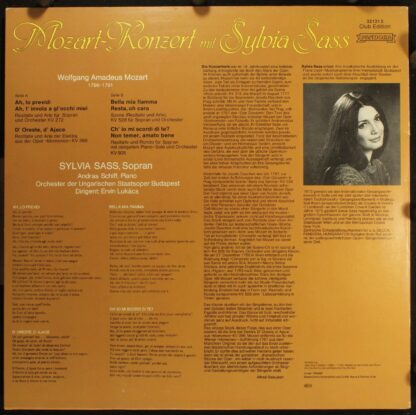 Pandora (2) 321315 - Sylvia Sass - Festliches Mozart-Konzert - Image 2