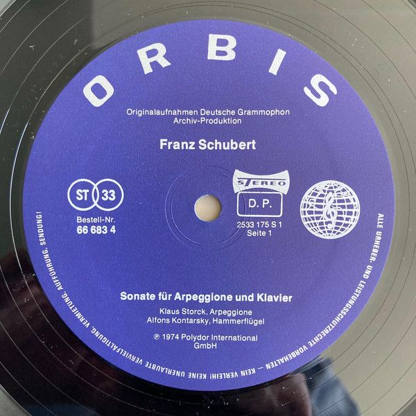 Orbis 66 683 4 - Franz Schubert, Klaus Storck, Hans-Martin Linde - Image 4