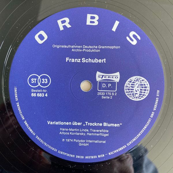 Orbis 66 683 4 - Franz Schubert, Klaus Storck, Hans-Martin Linde - Image 5