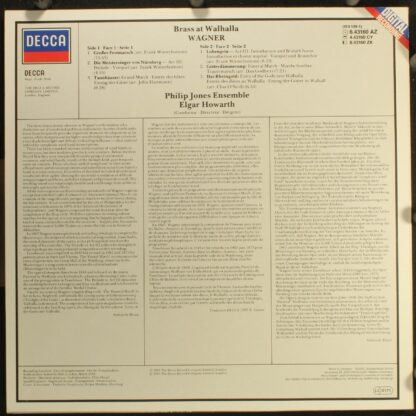DECCA 414 149-1 - Philip Jones Brass Ensemble, Richard Wagner, E - Image 2