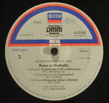 DECCA 414 149-1 - Philip Jones Brass Ensemble, Richard Wagner, E - Image 4