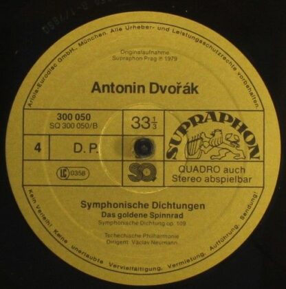 Supraphon 300051-420 - Antonín Dvořák, The Czech Philharmonic Or - Image 8