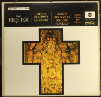 RCA Victor Red Seal LSC-7040 - Giuseppe Verdi, Erich Leinsdorf -
