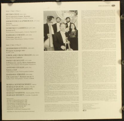 RBM Records RBM 3109 - Sephira Ensemble Stuttgart - Musica Da Ca - Image 2