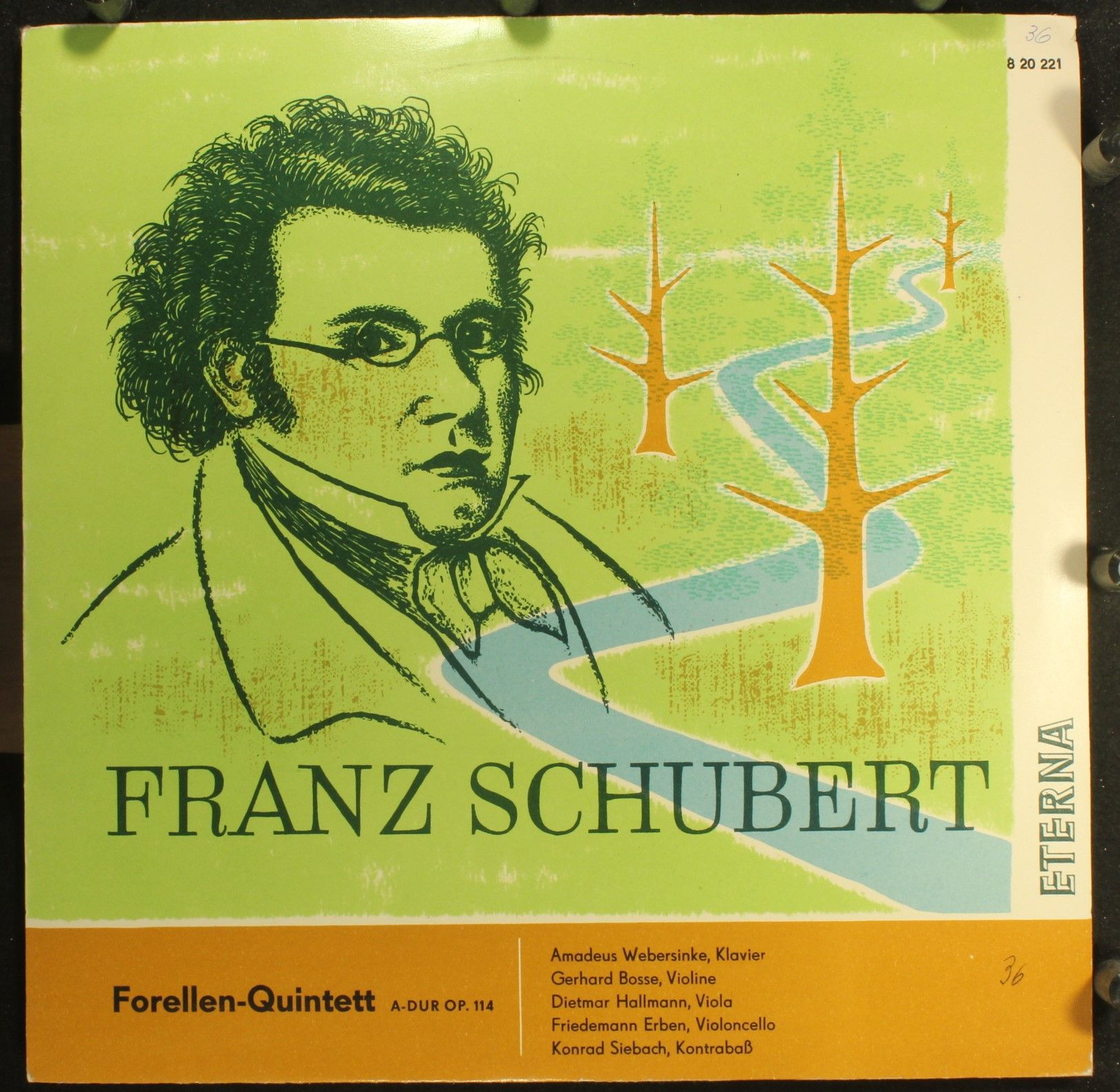 Eterna 8 20 221 - Franz Schubert, Amadeus Webersinke, Gerhard Bo