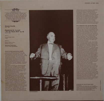 Ariola 87 694 XAK - Antonín Dvořák, Bamberger Symphoniker, Franz - Image 2