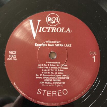 Classic Records VICS-1002 - Orchestra Of The Royal Opera House, - Image 3