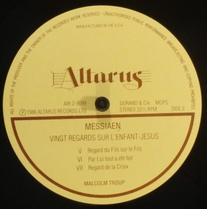 Altarus Records AIR-2-9099(3) - Olivier Messiaen, Malcolm Troup - Image 4