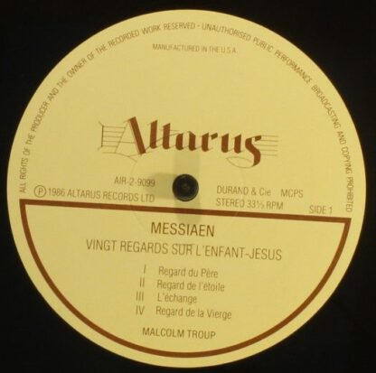 Altarus Records AIR-2-9099(3) - Olivier Messiaen, Malcolm Troup - Image 5