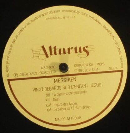 Altarus Records AIR-2-9099(3) - Olivier Messiaen, Malcolm Troup - Image 7